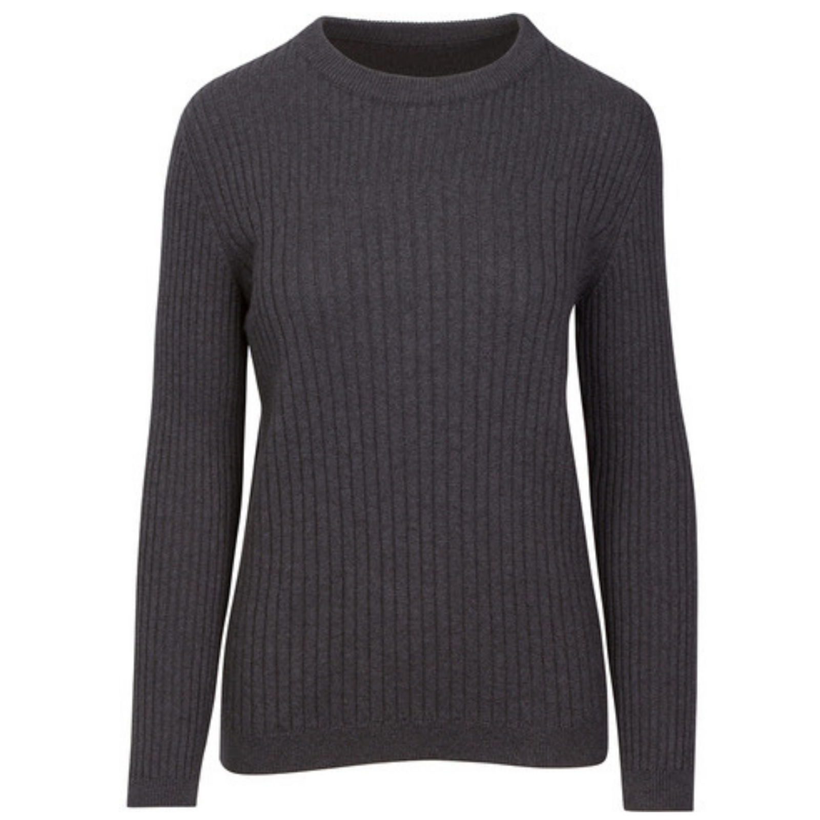 Callidae 'The Rib Crewneck' in Charcoal