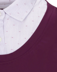 CALLIDAE Practice Shirt in Berry Stripes -