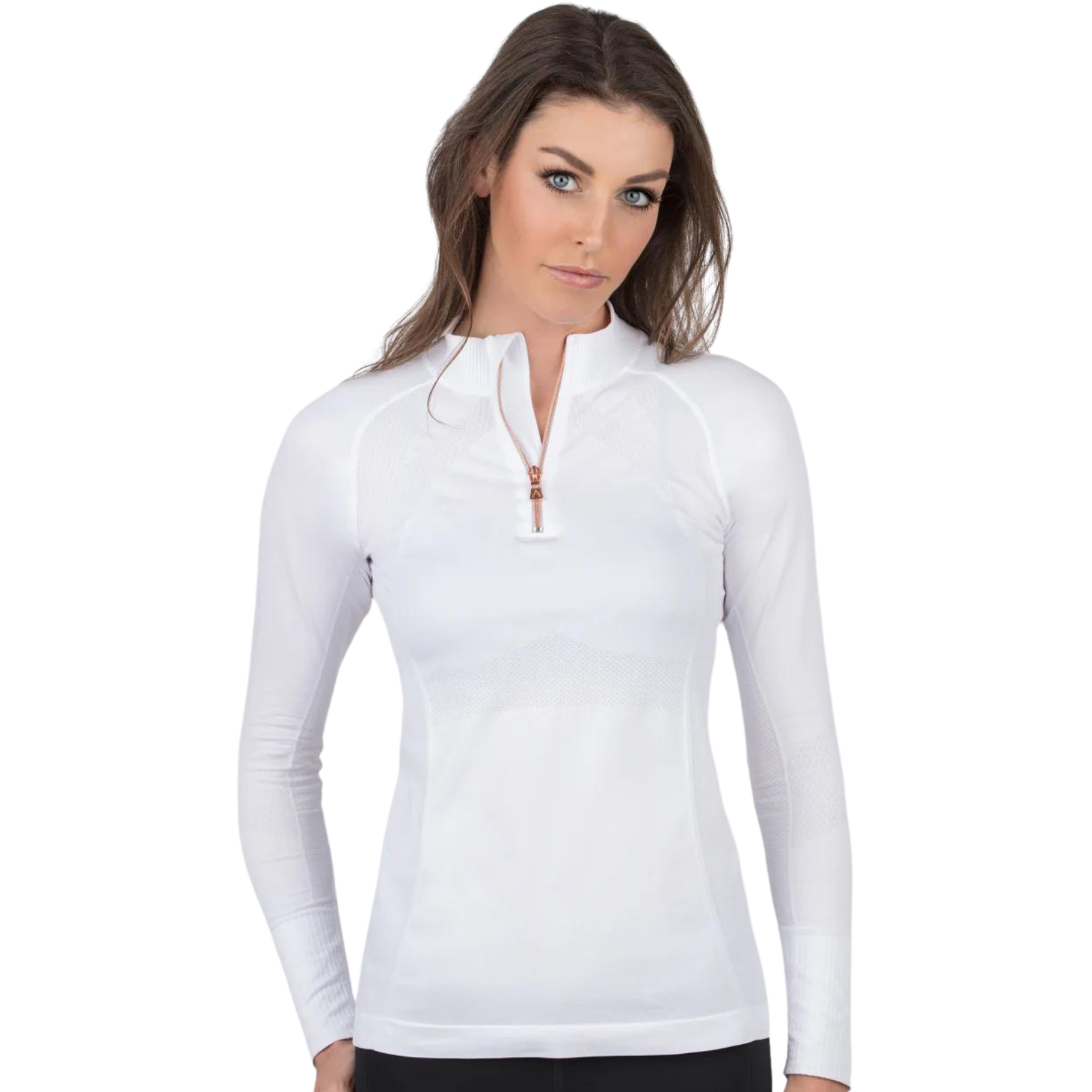 Anique Signature Sunshirt in Pure White