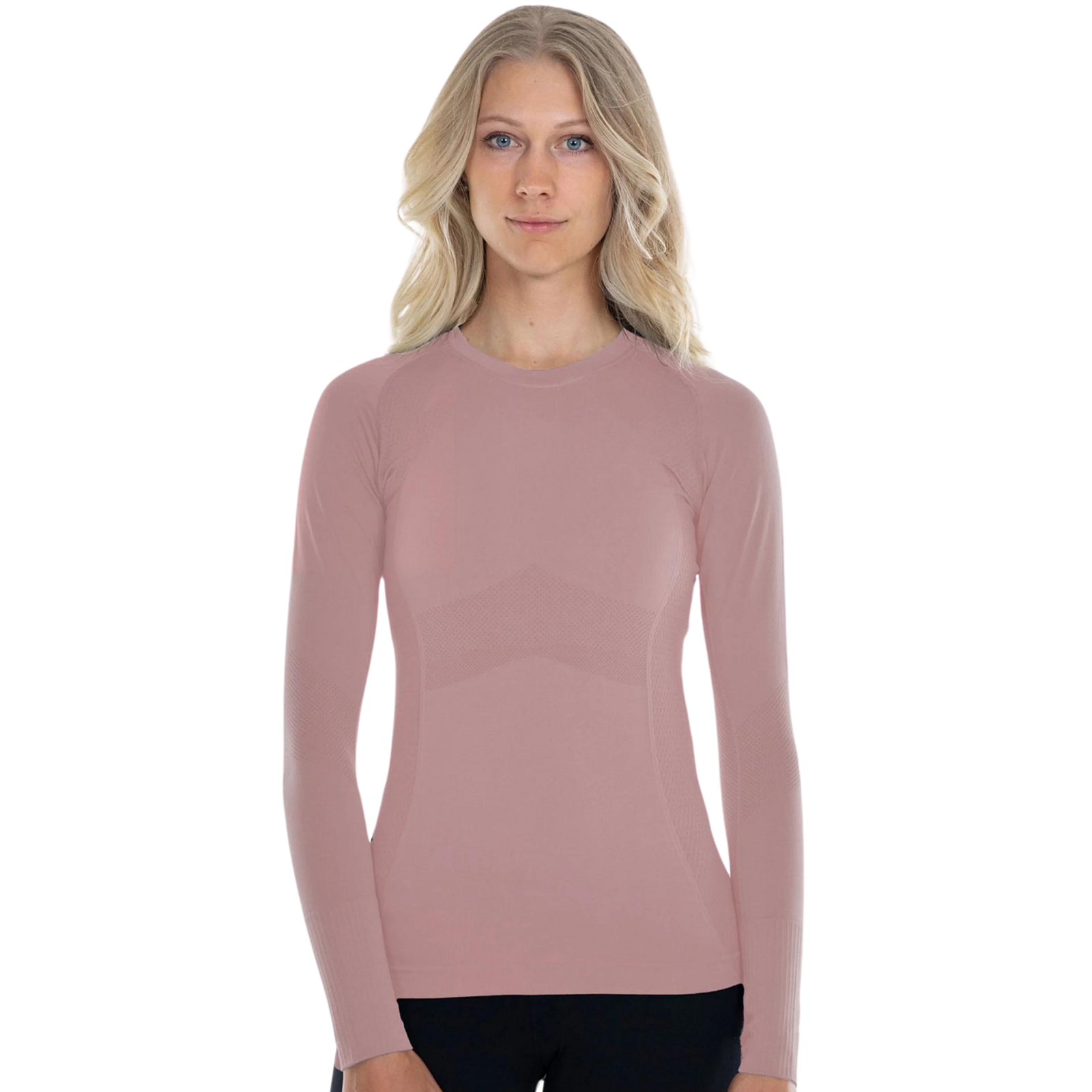 Anique Long Sleeve Crew Shirt in Spiced Chai - Women&#39;s XS (0-2)