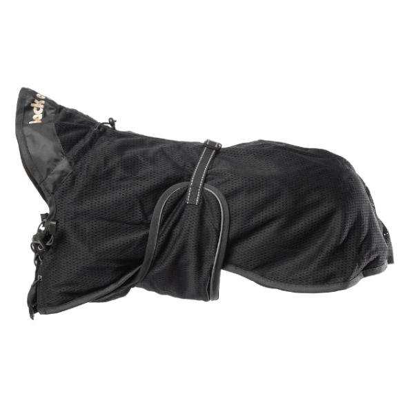 Back on Track Therapeutic Mesh Dog Coat in Black - 34cm (Small)
