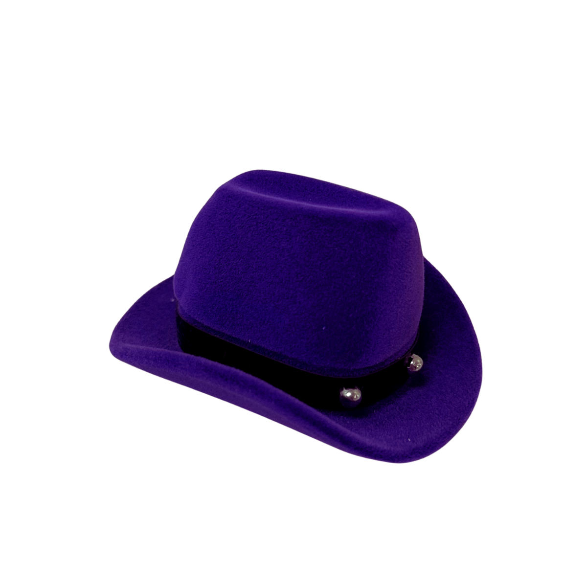 Purple Cowboy Hat Box 