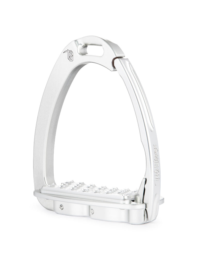 Tech Venice EVO Sloped Safety Stirrups in Stainless Steel - Adult
