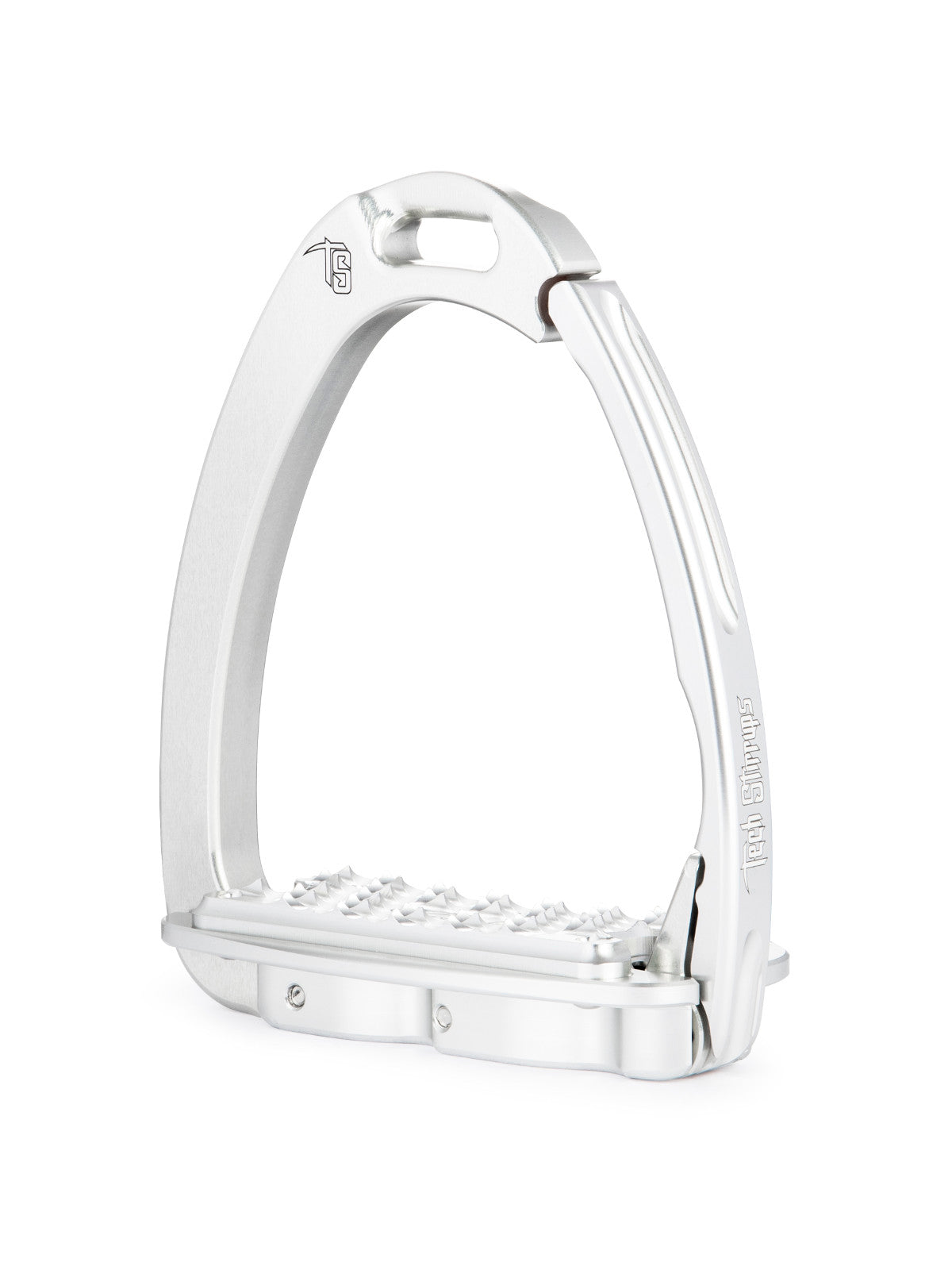 Tech Venice EVO Sloped Safety Stirrups in Stainless Steel - Adult