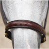 Red Barn 'Devon' Ergonomic Halter in Brown/Brass - Oversize