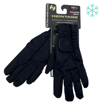 Heritage Spectrum Winter Gloves in Black