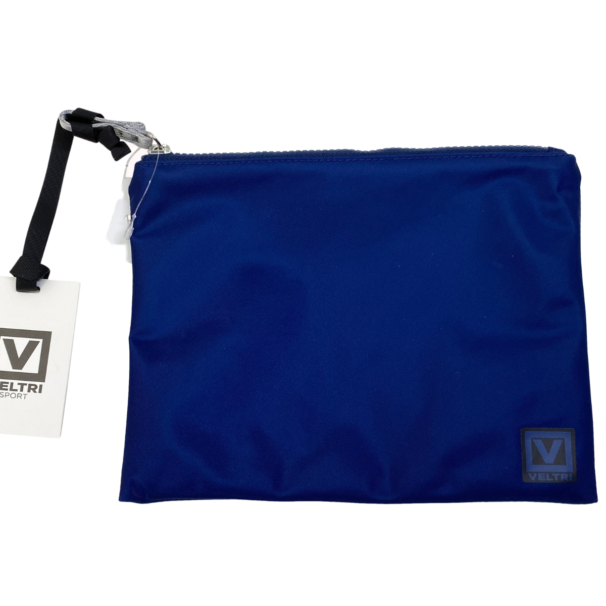 Veltri 'Darius' Zip Pouch in Blue