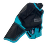 Weatherbeeta 'Comfitec' Fine Mesh Fly Mask in Black/Teal
