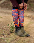 Dreamers & Schemers Boot Socks in Allpony Fall Colors - One Size