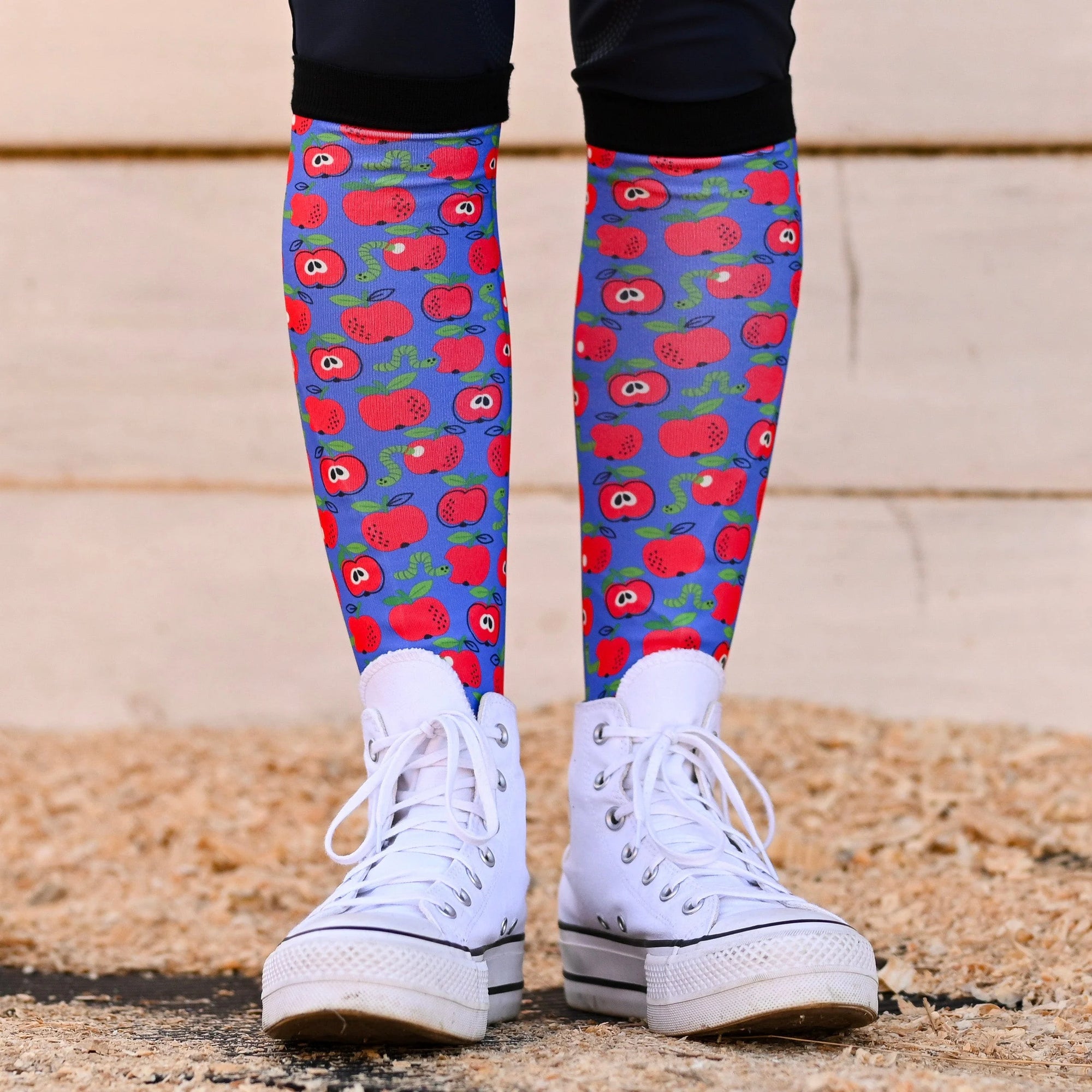 Dreamers &amp; Schemers Boot Socks in Big Apple