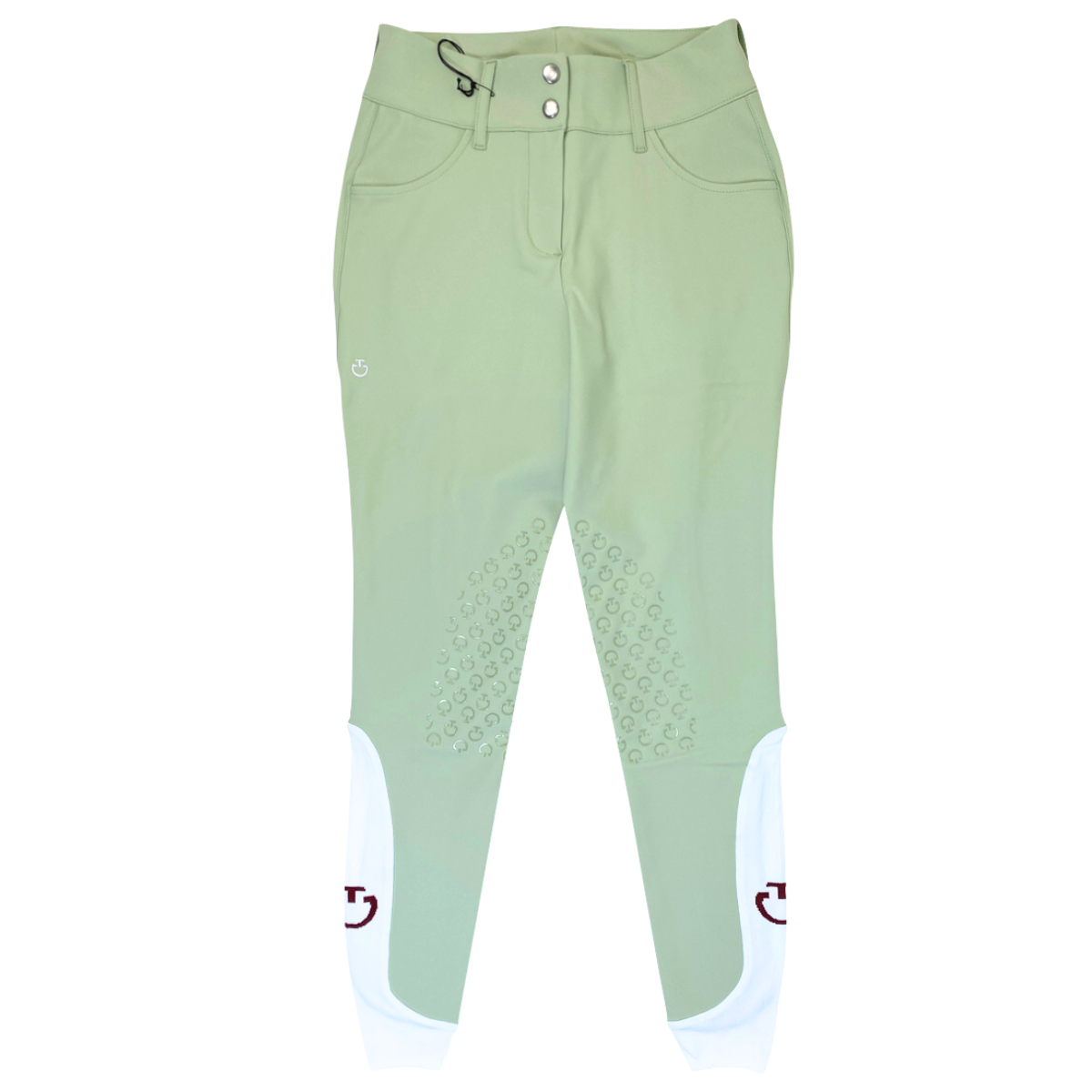 Cavalleria Toscana &#39;American&#39; High Rise Jumping Breeches in Hunter Spring