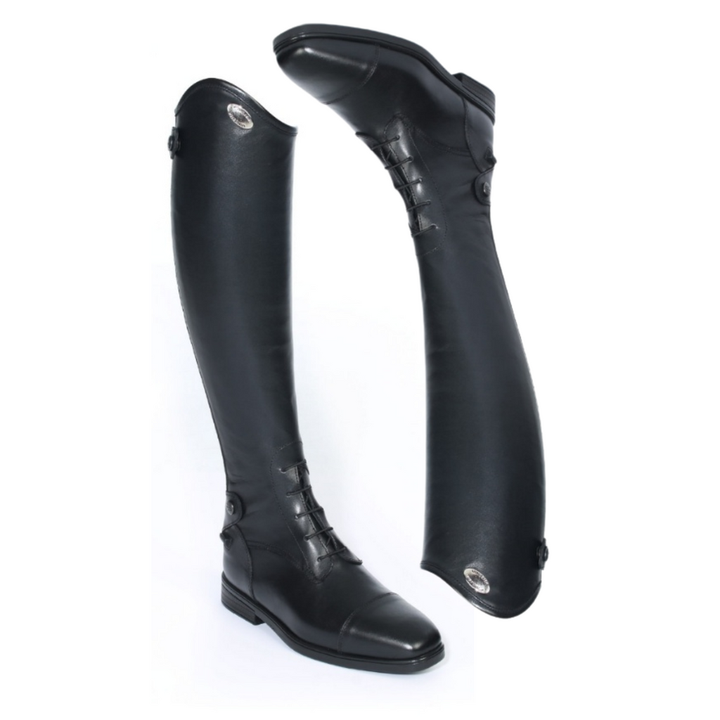 Parlanti Miami Essential Field Boots in Black - EU 42 LH (Women's US 11.5 Wide/X-Tall)