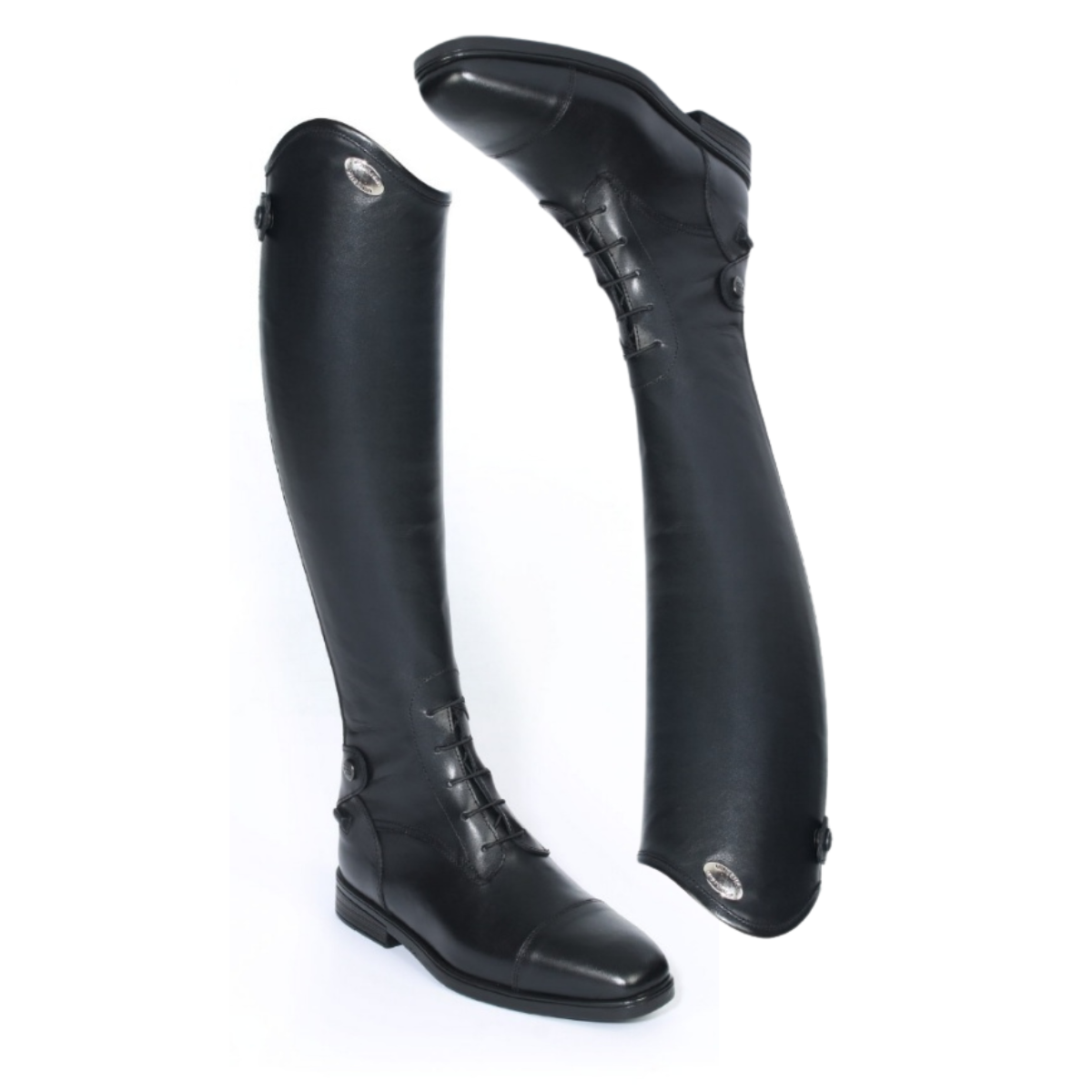 Parlanti Miami Essential Field Boots in Black - EU 45 SH+ (US 14.5 Slim/XX-Tall)