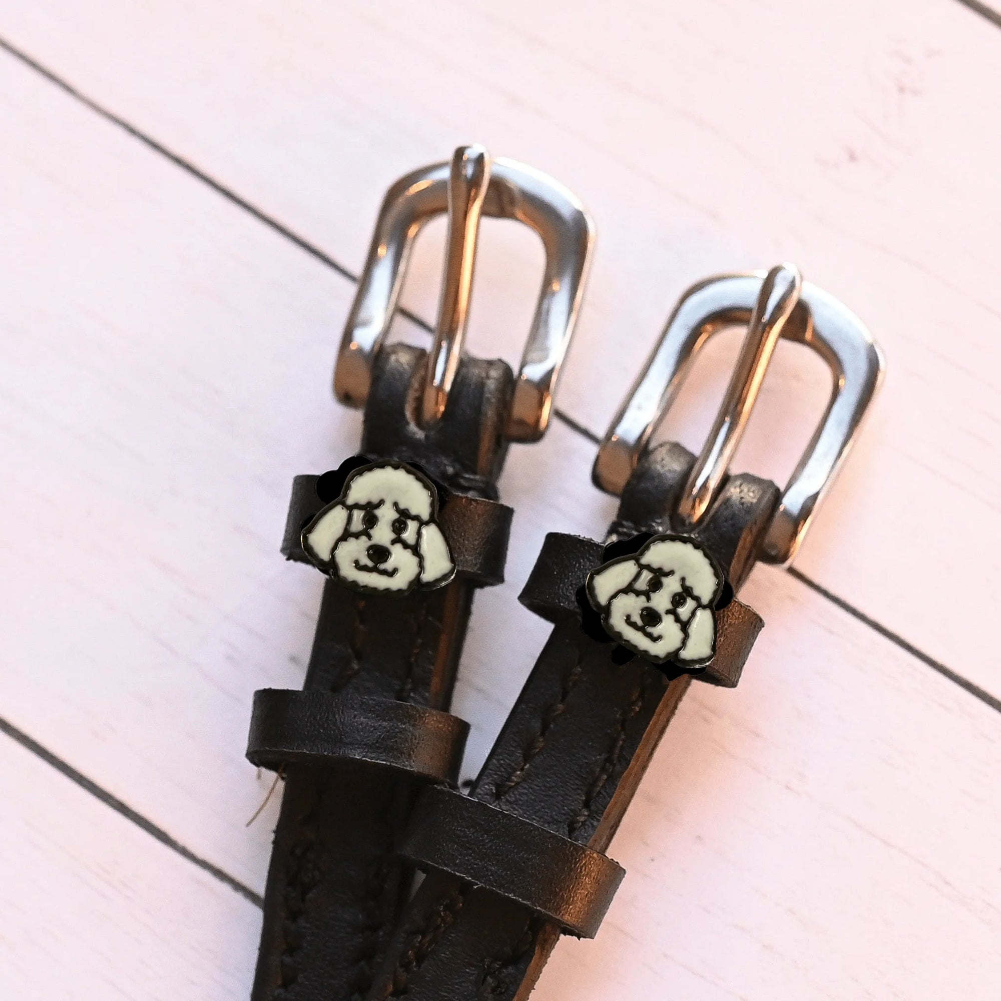 Mane Jane Spur Straps in Poodle