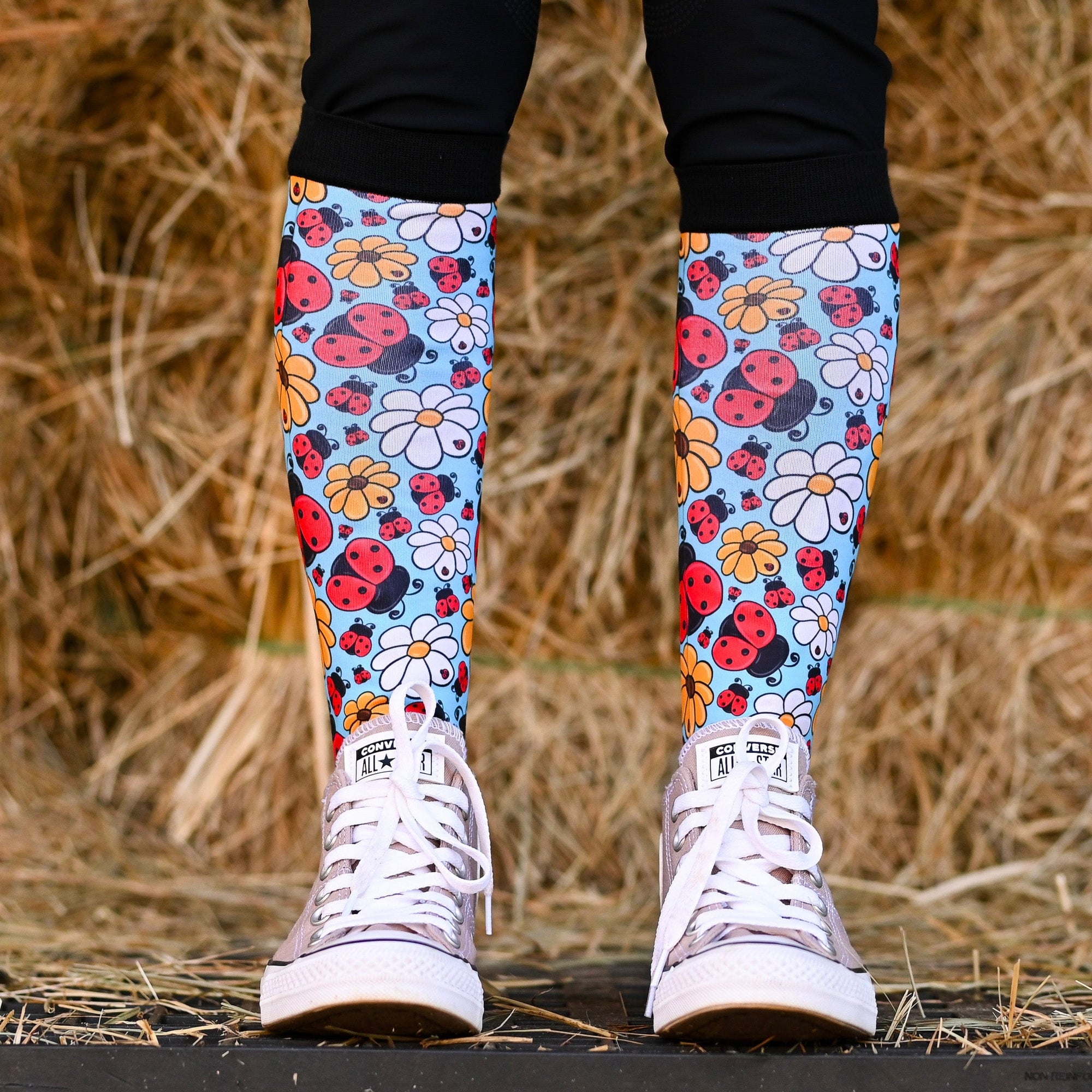 Dreamers &amp; Schemers Boot Socks in Don't Bug Me
