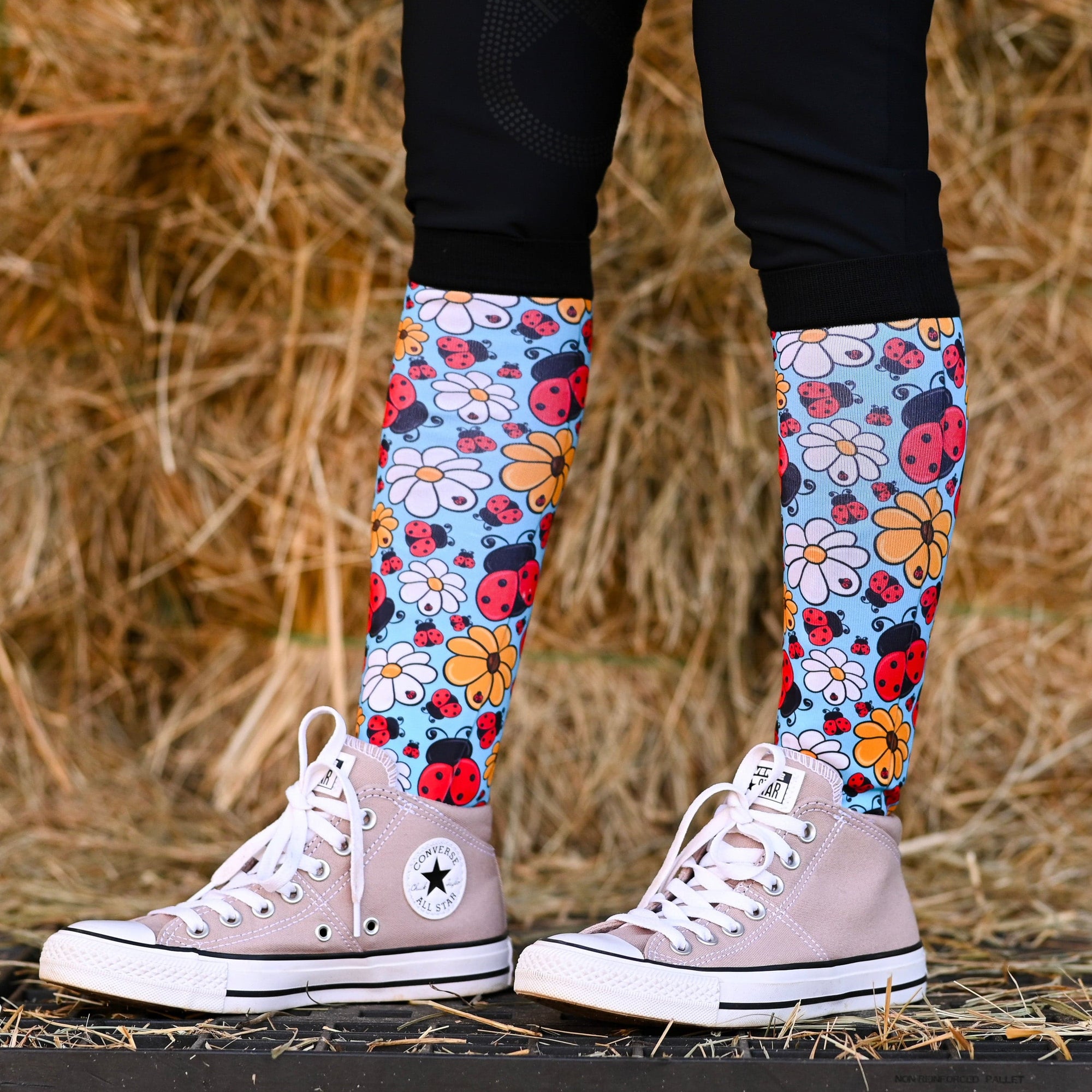 Dreamers &amp; Schemers Boot Socks in Don't Bug Me
