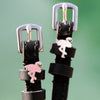 Mane Jane Spur Straps in Flamingo