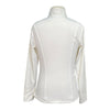 For Horses 'Molly' Long Sleeve Show Shirt in White