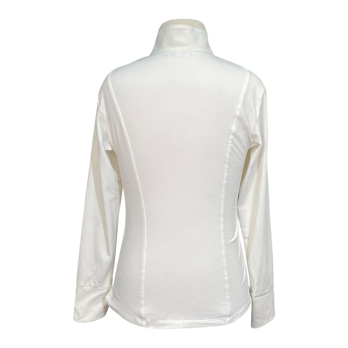 For Horses 'Molly' Long Sleeve Show Shirt in White