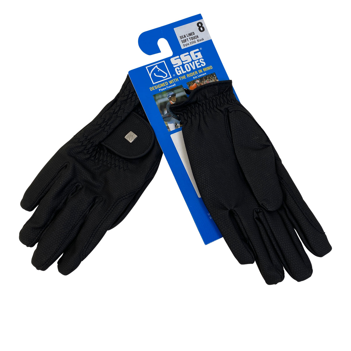 SSG Silk Lined Soft Touch Glove in Black