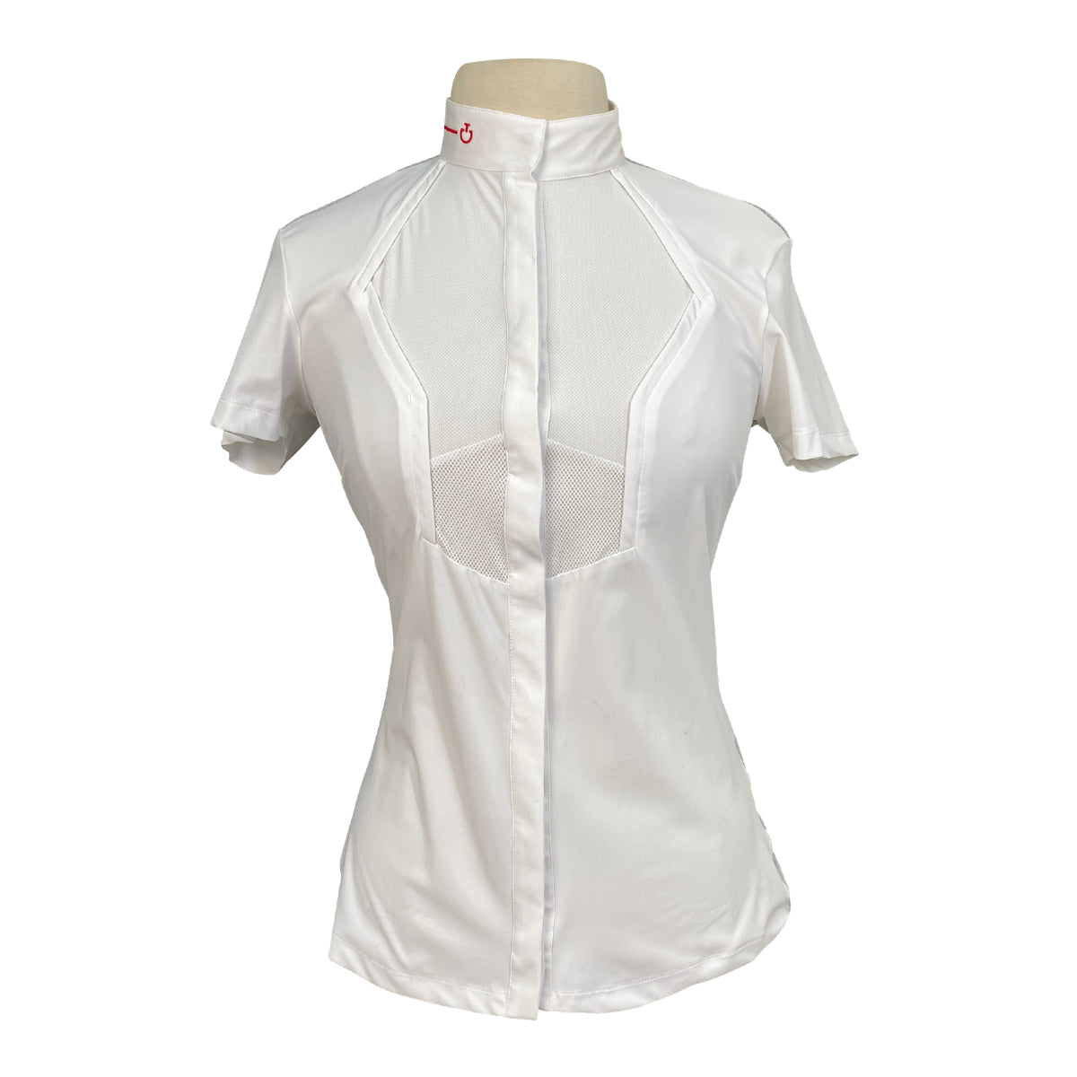 Cavalleria Toscana R-Evo Technical Knit Show Shirt in White