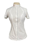 Cavalleria Toscana R-Evo Technical Knit Show Shirt in White