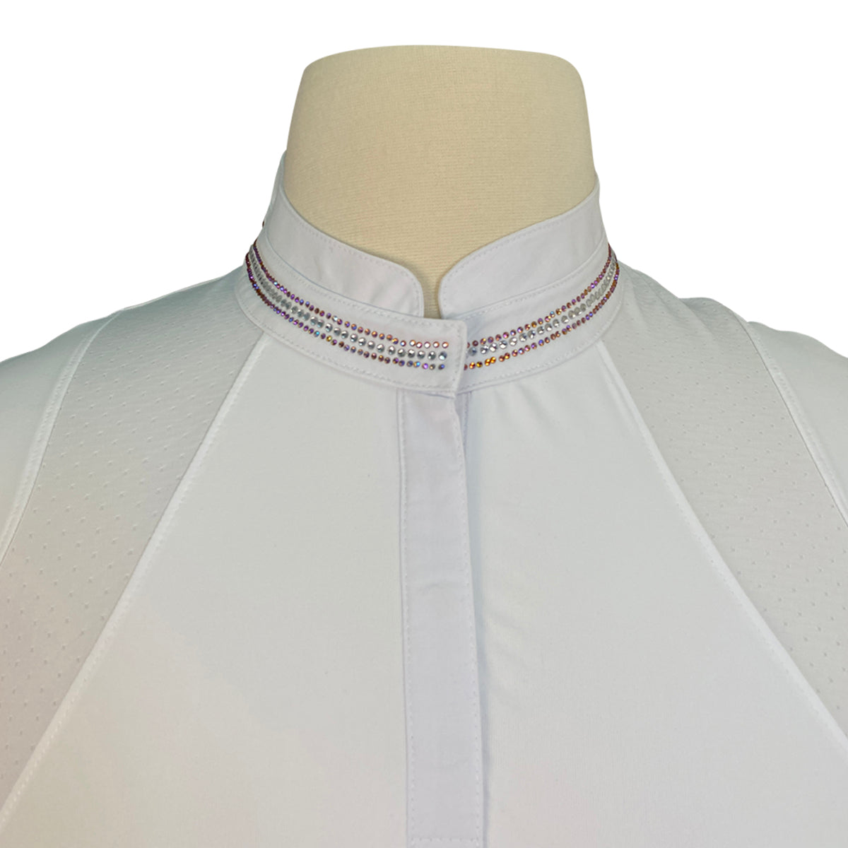 Pikeur &#39;Phiola&#39; Competition Shirt in White - Women&#39;s GE 46 (US XL)