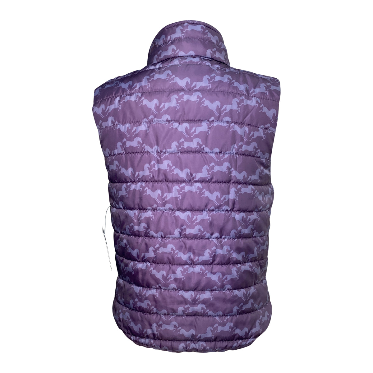 Kerrits Quilted Vest in Purple Ponies