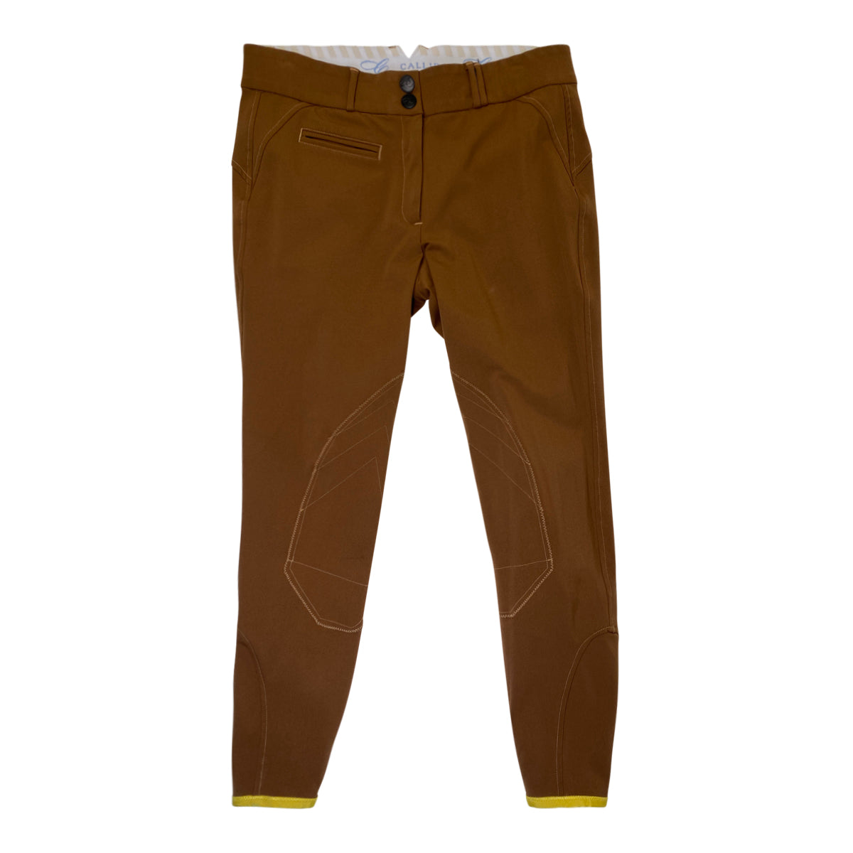 Callidae 'The C Breeches' Knee Patch Breech in Camel 