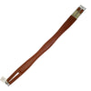 Horse Fare Products Fancy Overlay Girth in Chestnut