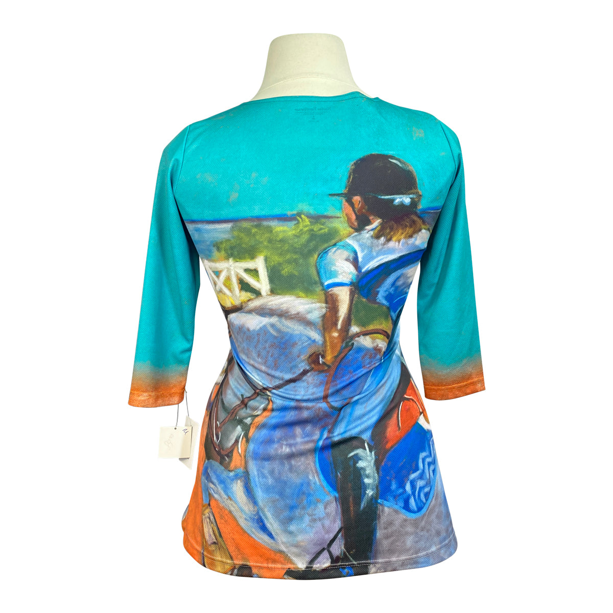 Marlee Ranchwear Horse Rider Shirt in Multi 