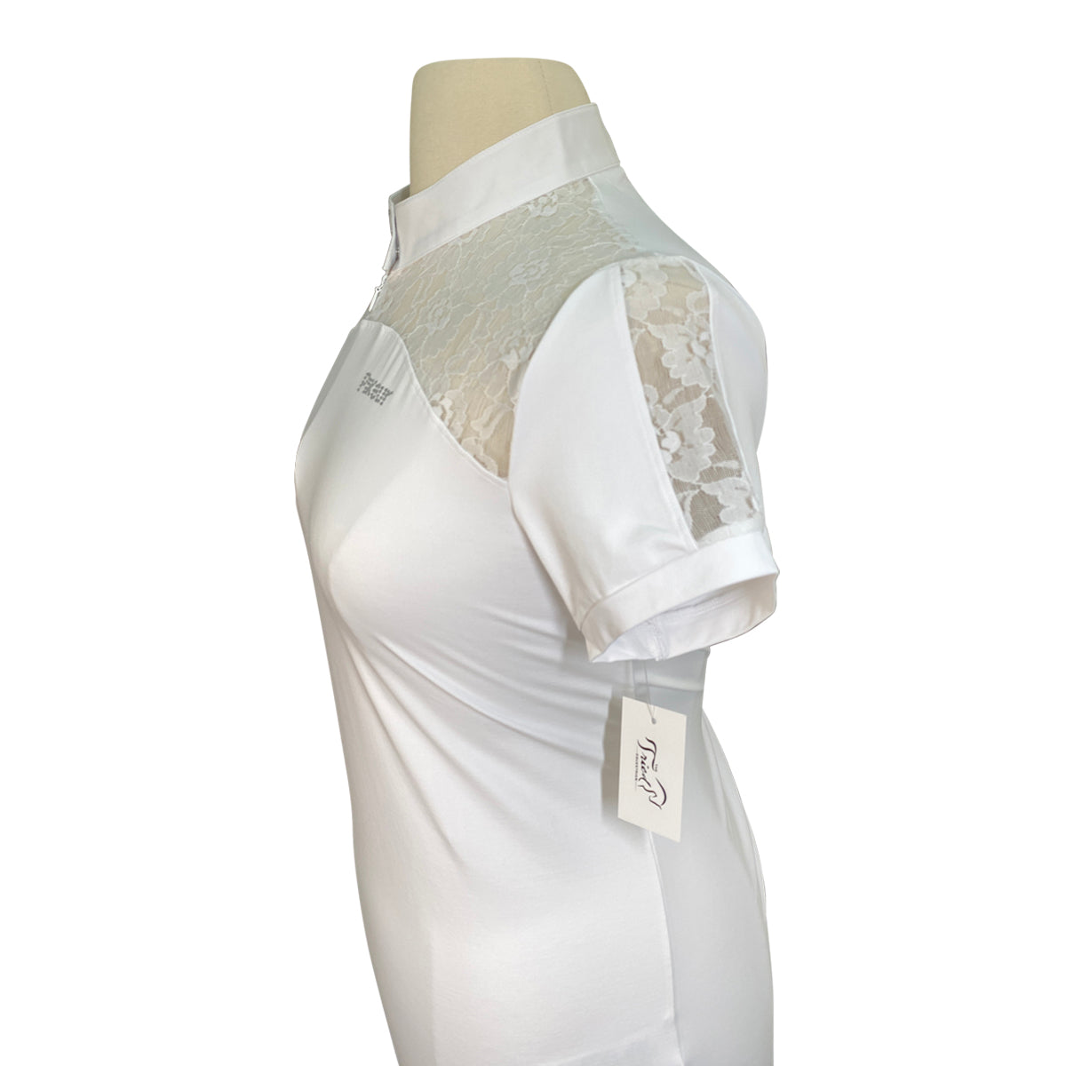 Pikeur &#39;Melenie&#39; Competition Shirt in White - Women&#39;s GE 46 (US XL)