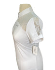 Pikeur 'Melenie' Competition Shirt in White - Women's GE 46 (US XL)