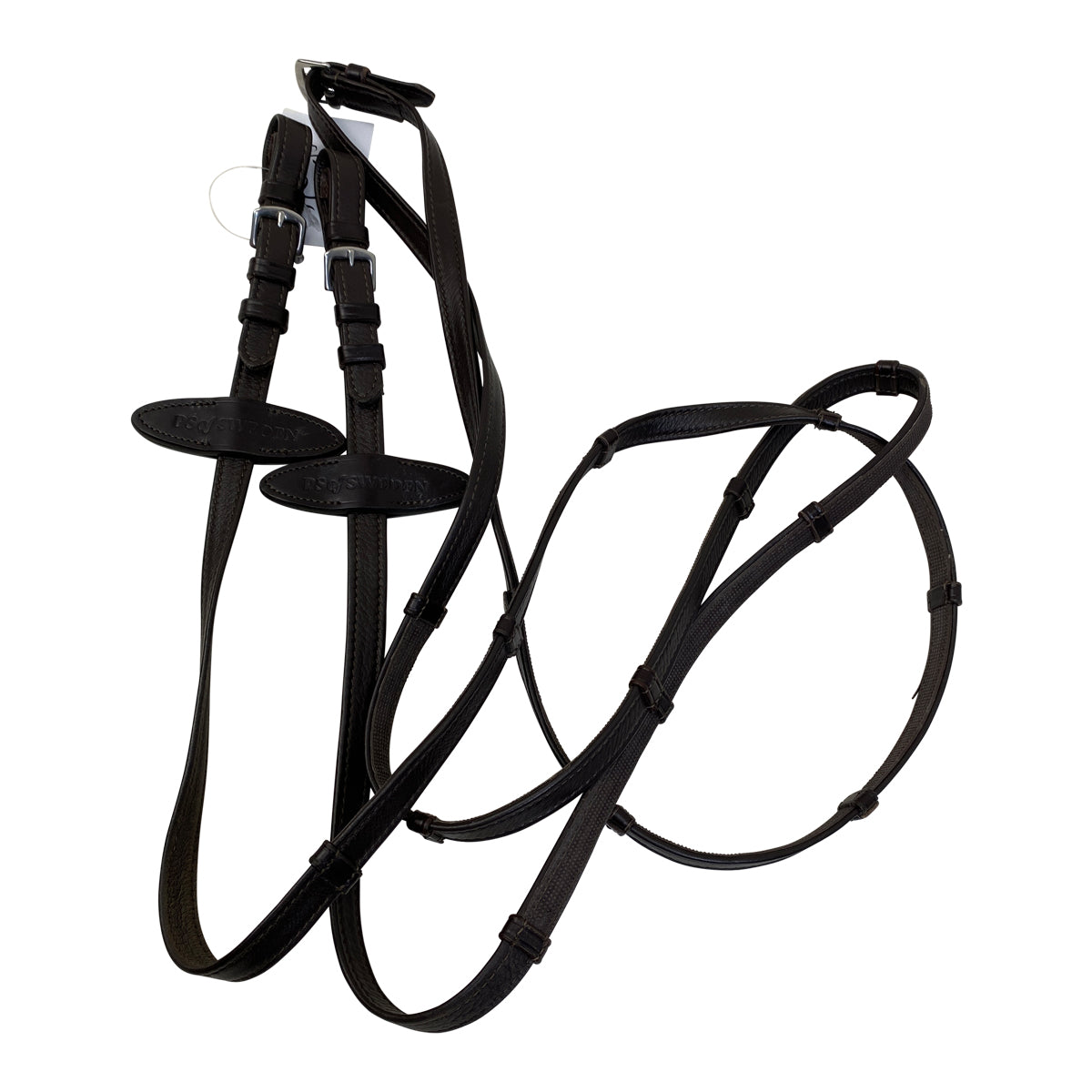 PS of Sweden Softy/Supergrip Reins in Brown