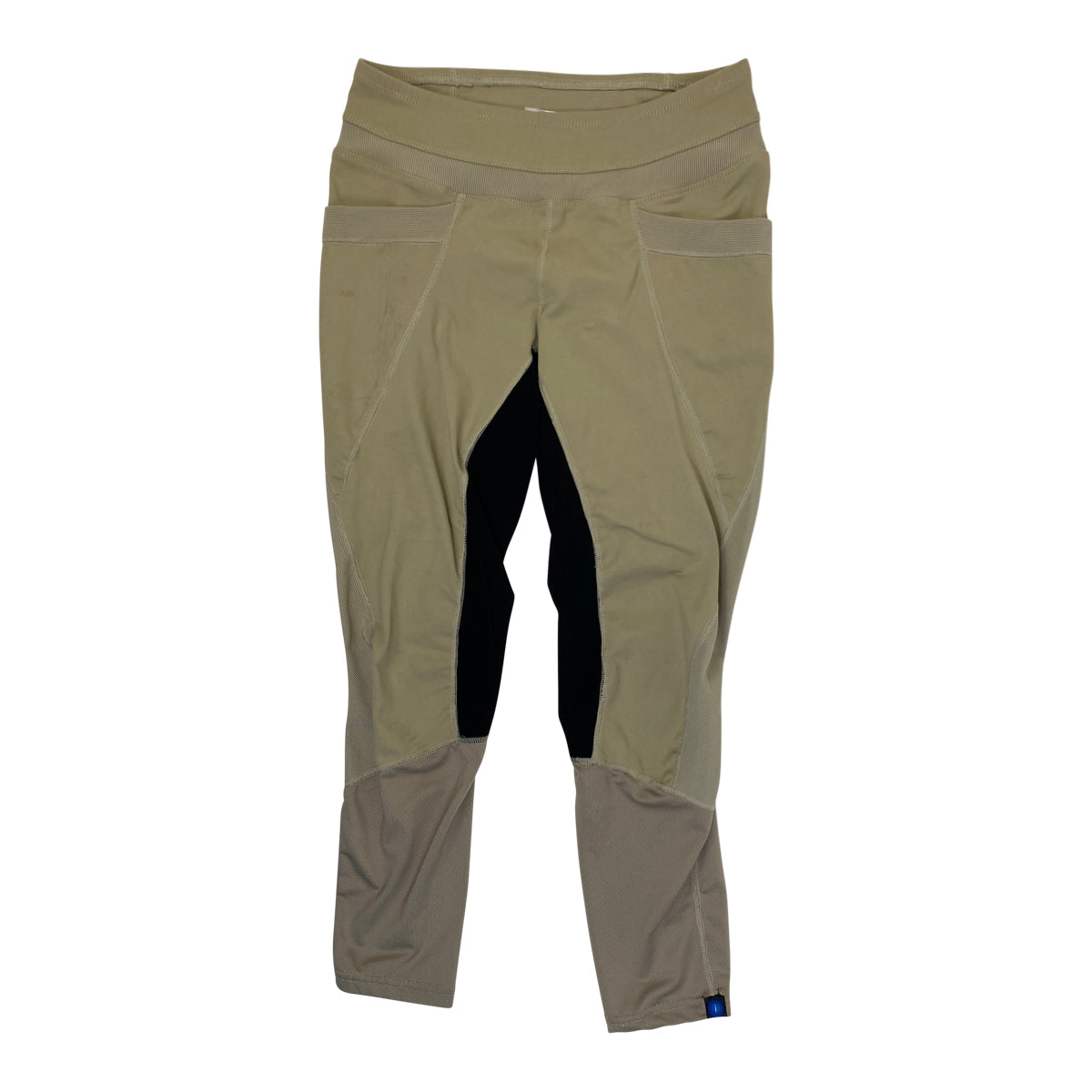 Irideon Synergy Full Seat Tights in Tan/Black