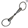 Loose Ring Hollow Mouth Single Joint Snaffle in Stainless Steel