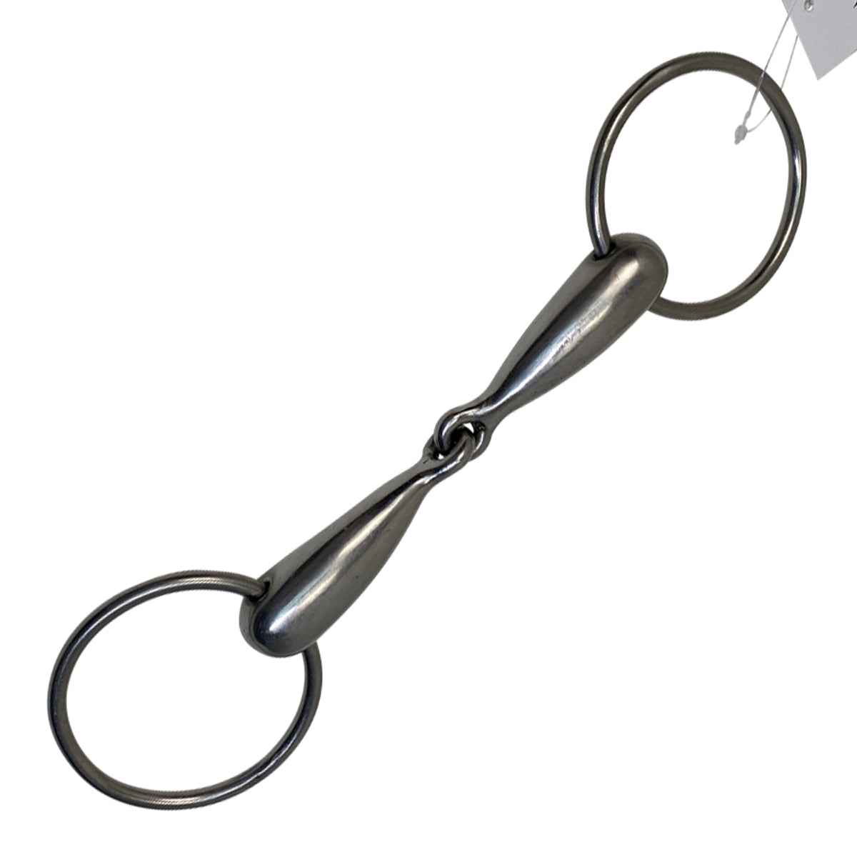 Loose Ring Hollow Mouth Single Joint Snaffle in Stainless Steel