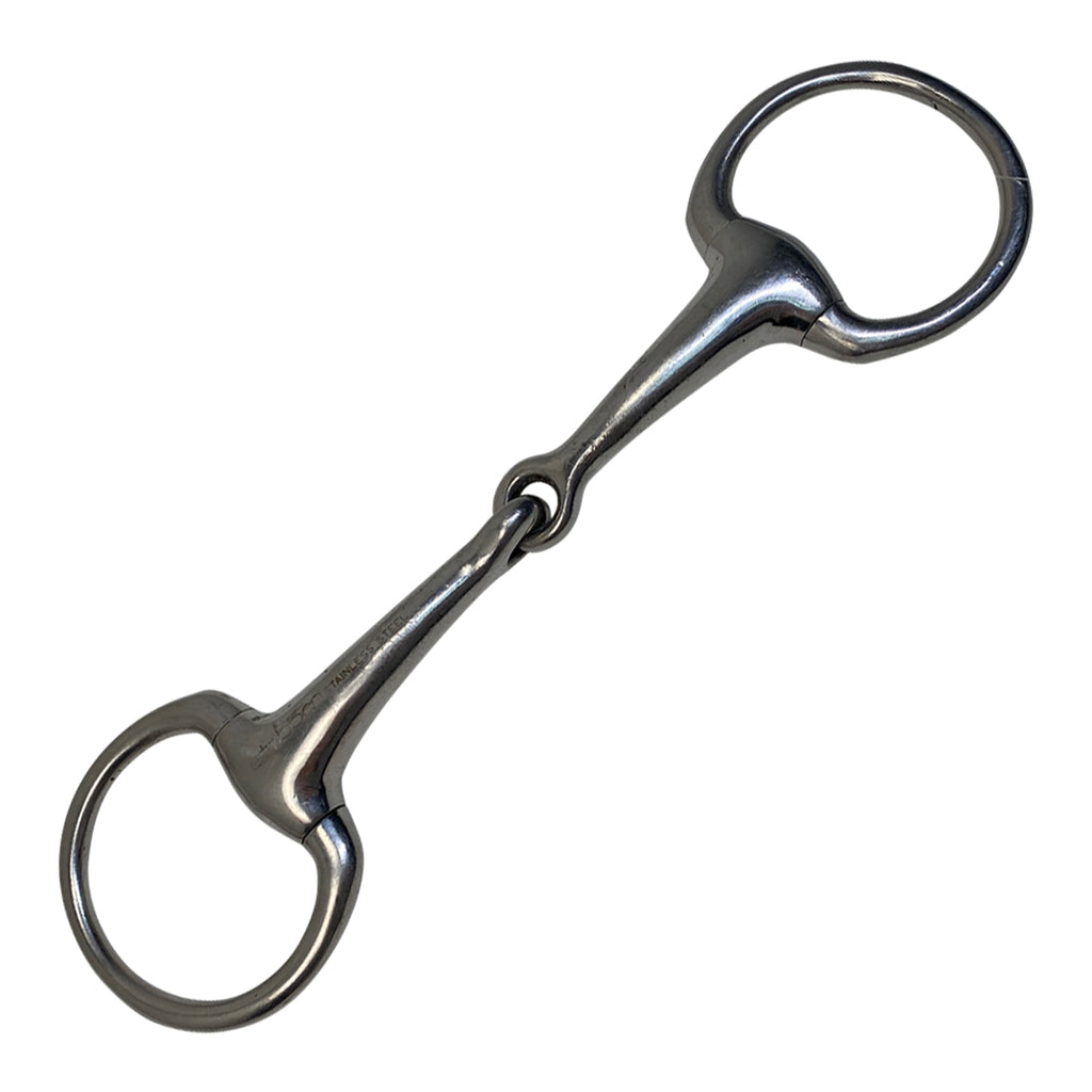 Stubben Eggbutt Bradoon Bit in Stainless Steel 