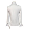 Animo Long Sleeve Show Shirt in White