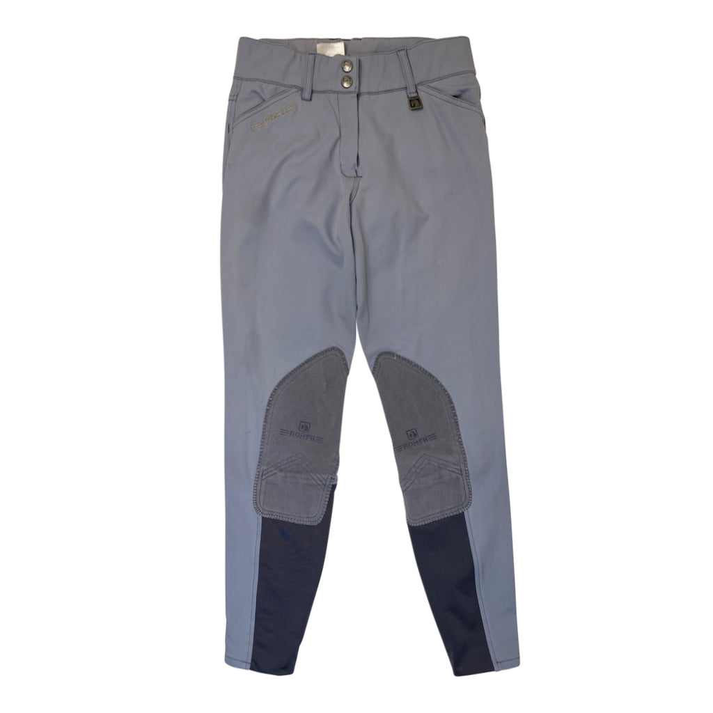 Romfh 'Sarafina' Knee Patch Breeches in Light Blue