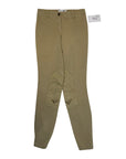 Tuffrider 'Starter' Knee Patch Breeches in Golden Sand - Children's Small