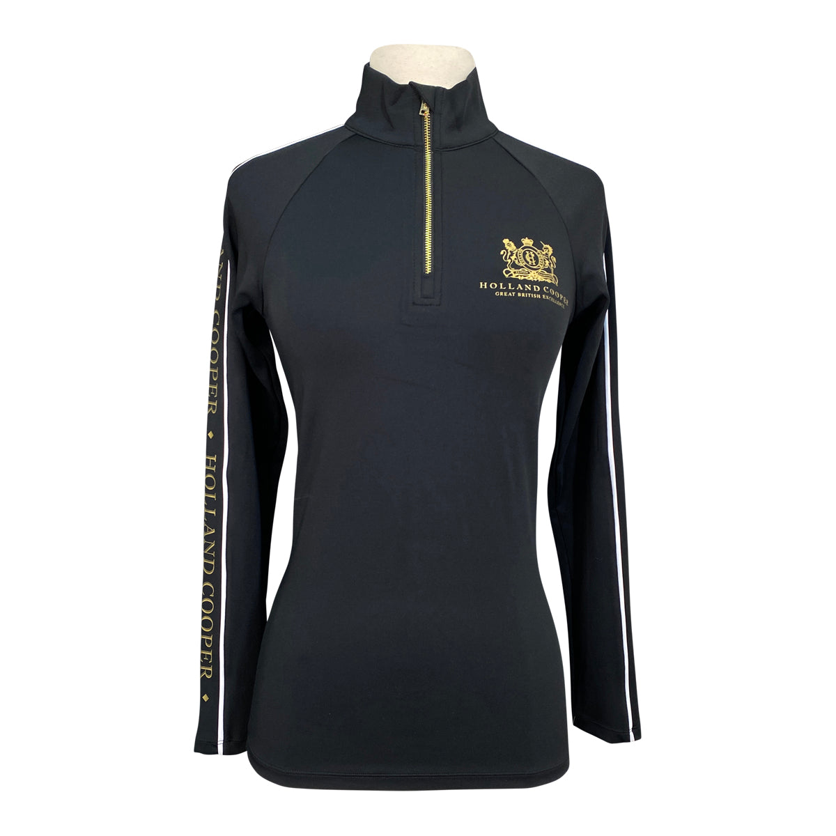 Holland Cooper 'GBE' Base Layer in Black
