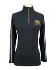 Holland Cooper 'GBE' Base Layer in Black