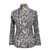 Dancing Equestrian Baselayer in White Python