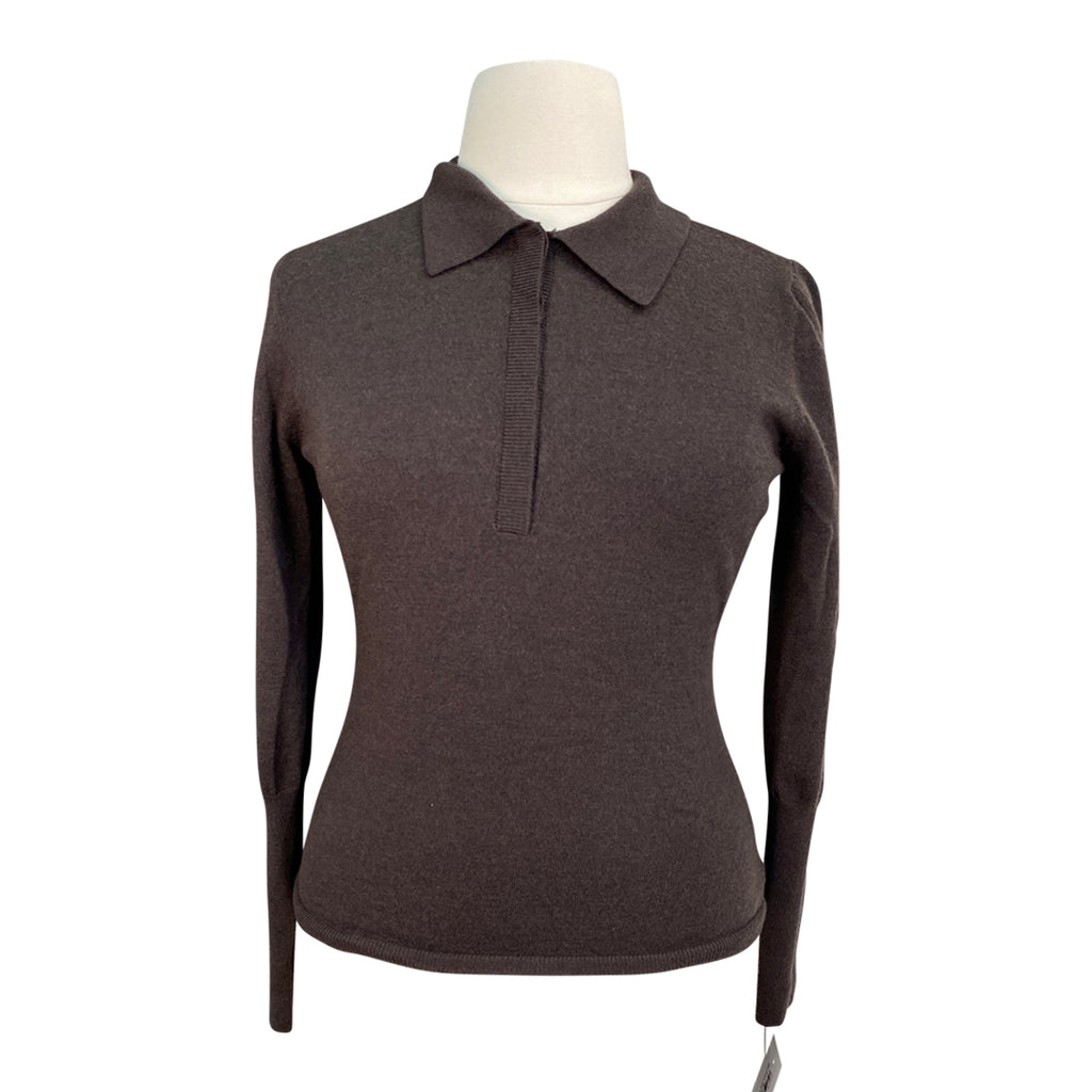 PS of Sweden 'Haley' Fine Knit Sweater in Coffee
