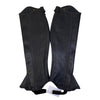 Ovation 'Equistretch' Leather Half Chaps in Black 