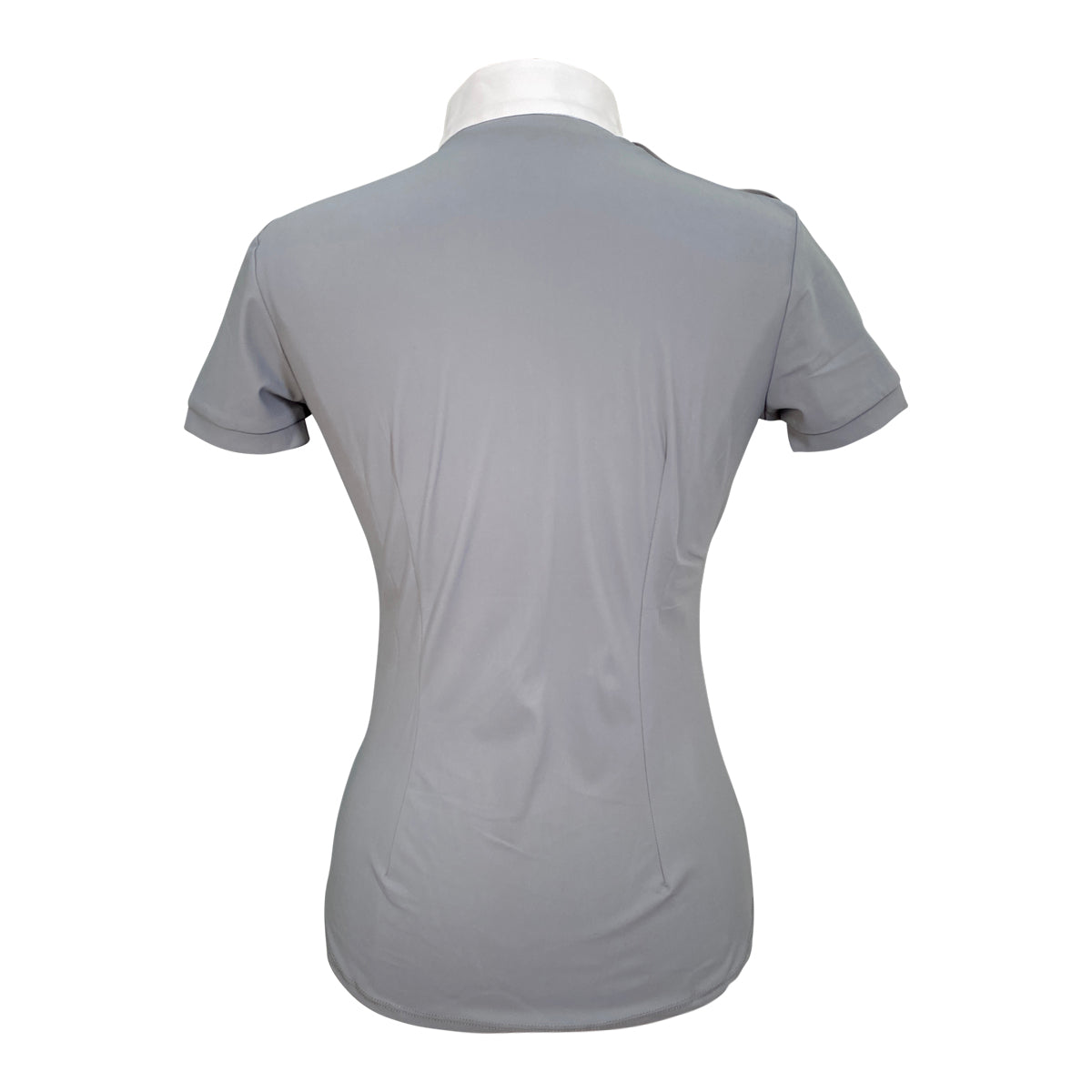 Vestrum Camaiore Short Sleeve Competition Shirt in Grey/White