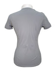 Vestrum Camaiore Short Sleeve Competition Shirt in Grey/White