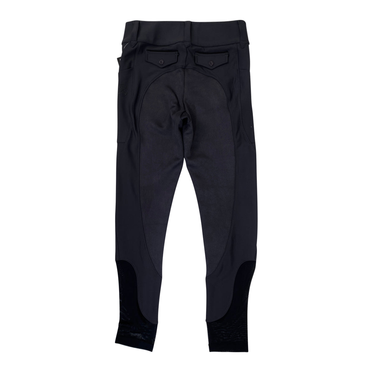 Free Ride 'Lux' Suede Full Seat Breeches in Charcoal - Women's 28