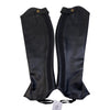Ovation 'Equistretch' Leather Half Chaps in Black 